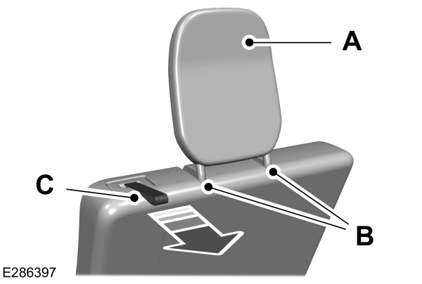 Adjusting the Seat Head Restraint