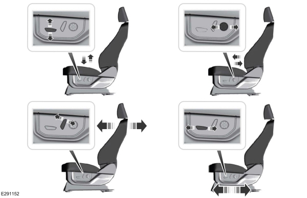 8-way Power Seat Adjusting