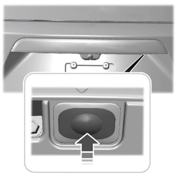 External Liftgate Button