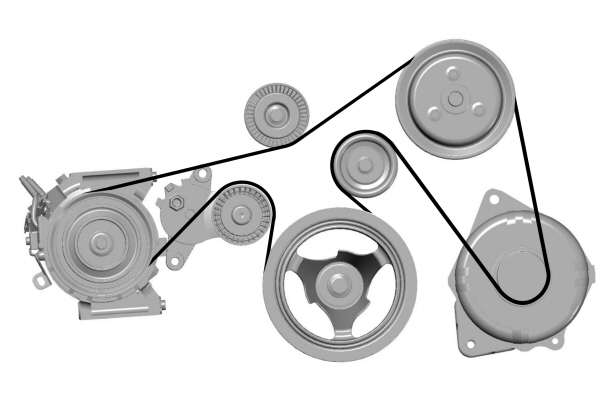 Drive Belt Routing