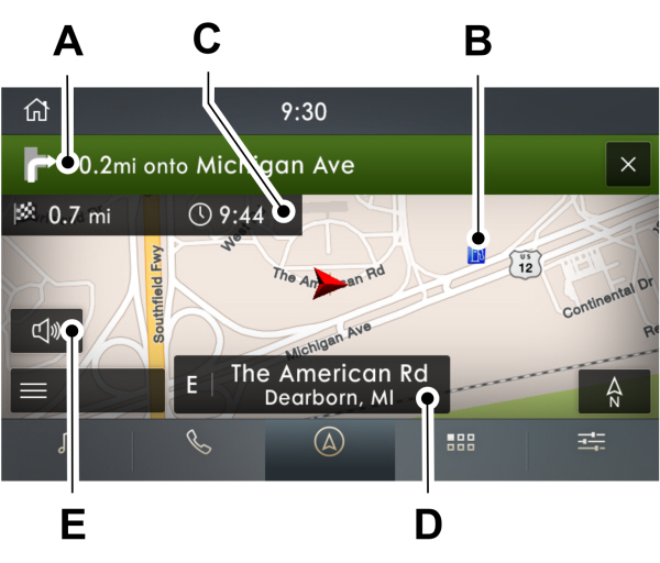 Route Guidance Map