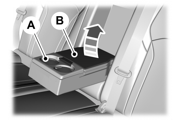 Armrest and Cup Holder
