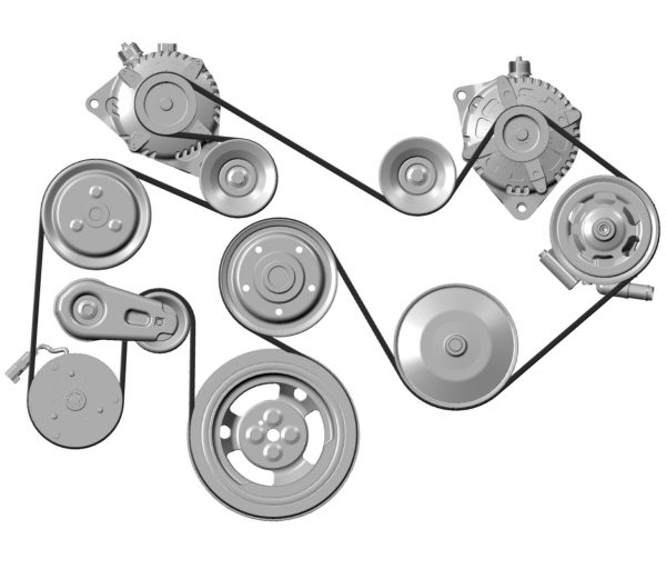 2 bag power flow belt diagram