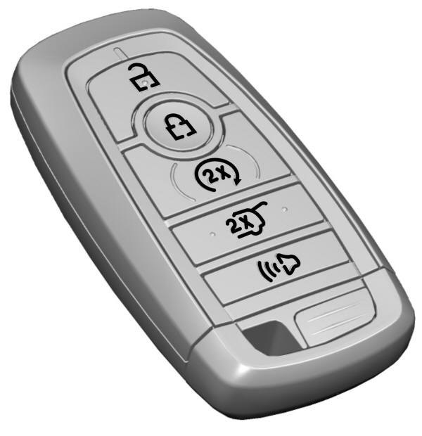 5 Button Remote Key