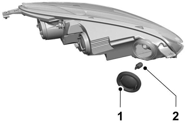 Replacing Headlamp Bulb
