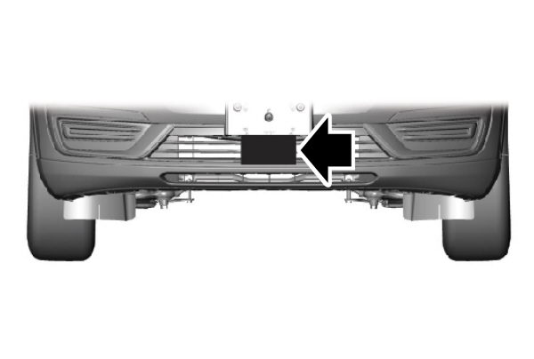 Pre-Collision Assist Sensor Location