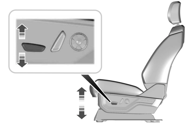 Power Seat Height Adjustment