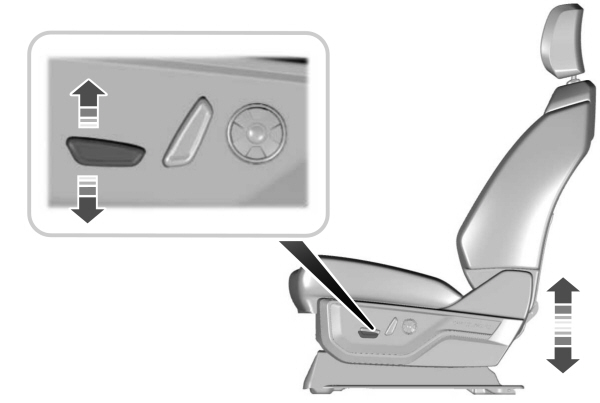 Power Seat Height Adjustment