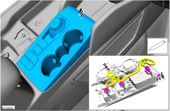Ford Bronco Sport Dial Shifter / Cup Holder Removal? 1634298677302