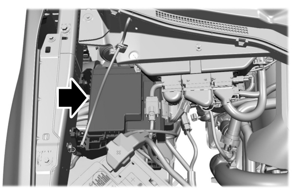 Engine Compartment Fuse Box Location