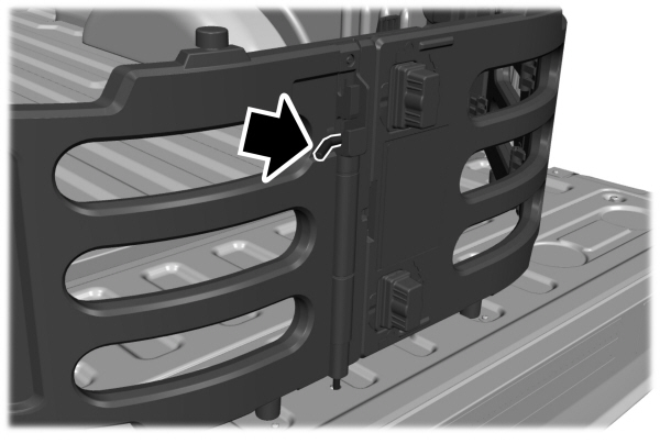 Bed Extender Latch Rod