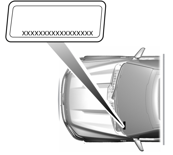 Vehicle Identification Number Location