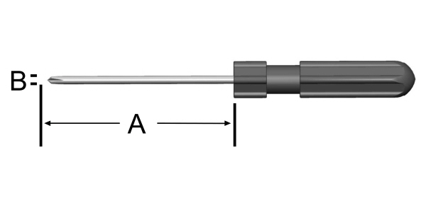 Screw Driver Dimensions