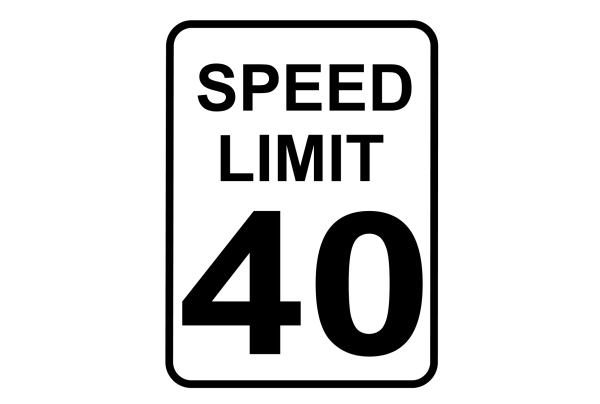 Speed Limit Sign