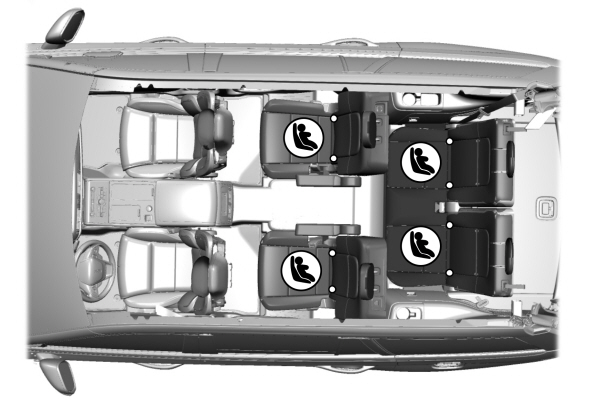 Second Row Bucket- Lower Anchors