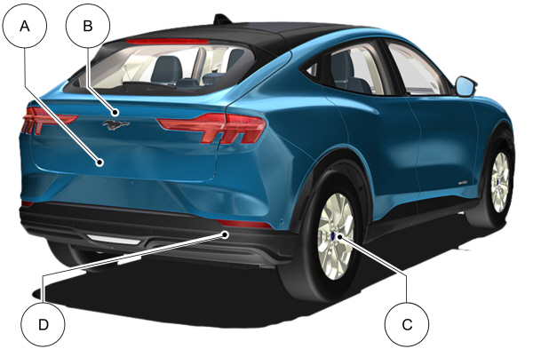 Vehicle Rear Exterior Hotspot