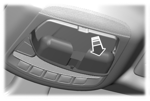 Overhead Console Storage
