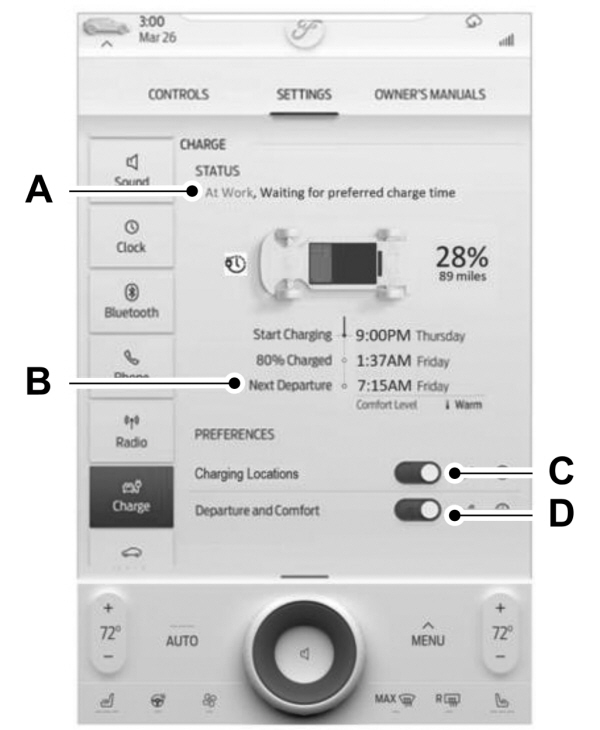 Charge Screen