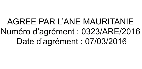 Radio Frequency Certification for Mauritania - Passive Key