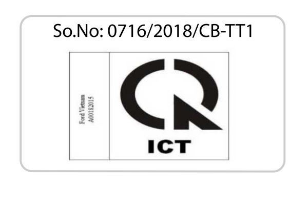 Radio Frequency Certification for Vietnam - Passive Anti-Theft System