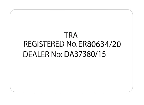 Radio Frequency Certification for UAE - Tire Pressure Monitoring System 