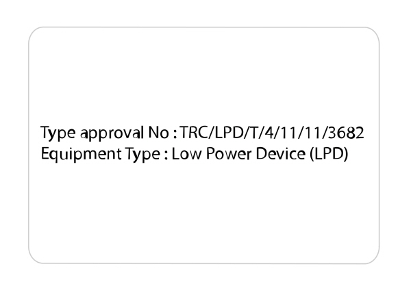 Radio Frequency Certification for Jordan - Radio Transceiver Module