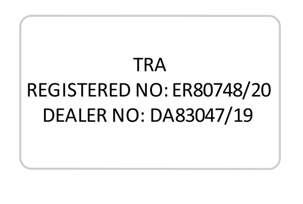 Radio Frequency Certification for UAR - Body Control Module