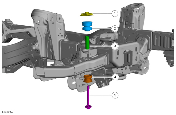 Ford Bronco Stripped body “nut?” From body lift 1688668912641