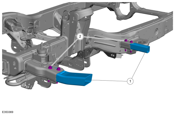 Ford Bronco Stripped body “nut?” From body lift 1688668912641