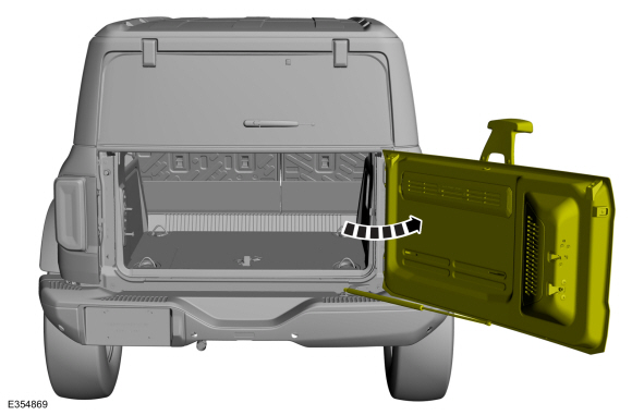 Ford Bronco Read this before installing a tailgate reinforcement Hel