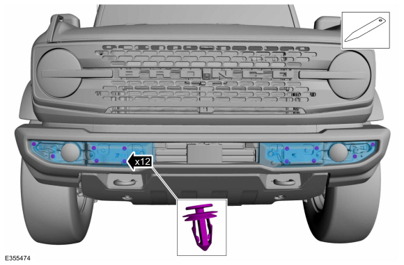 Ford Bronco Bumper Removal Help (non modular) Hel