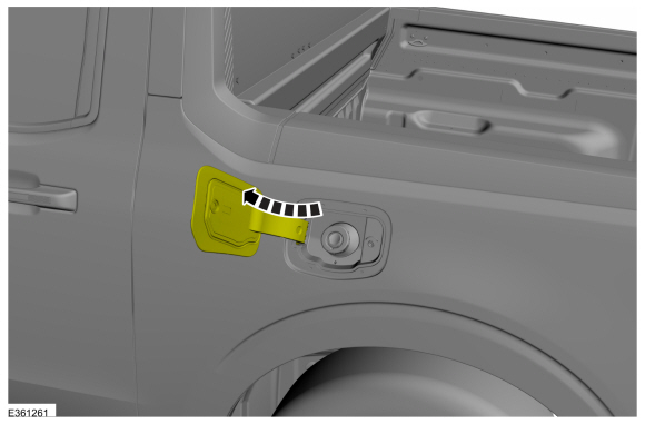 Ford Maverick Gas Door Removal - How does it come off? {filename}