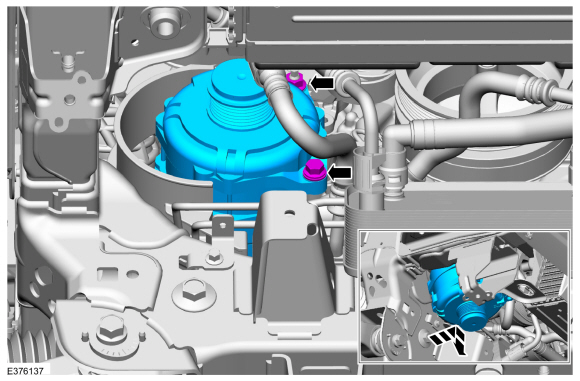 Ford Bronco Muddy water fording alternator issue fix: TSB 22-2392 -- Mud Accumulation in Generator Hel