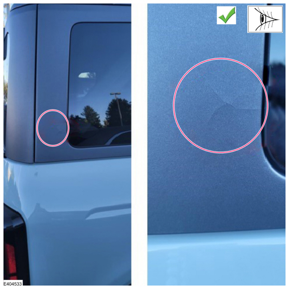 Delamination of hard top outer layer (Warrantable)