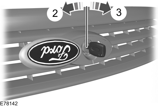 PKW Motorhaube öffnen und schließen Ford Focus Anleitung 