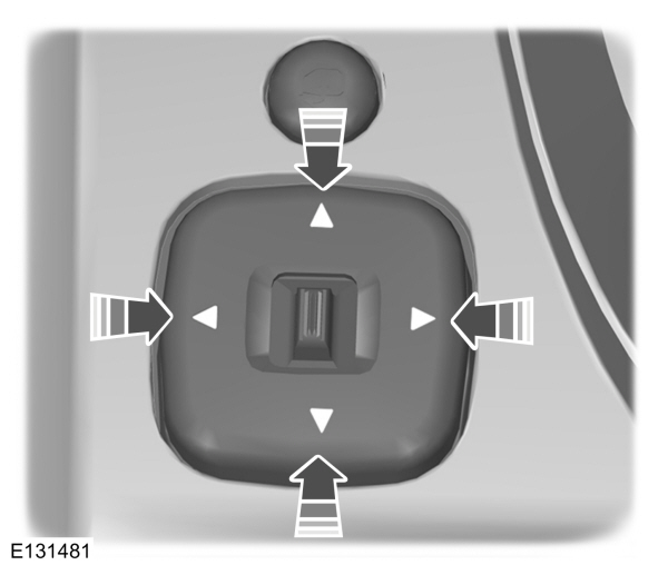 Power Exterior Mirrors Adjusting Buttons