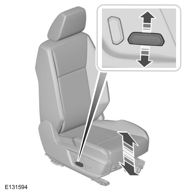 Adjusting the Seat Height Manually