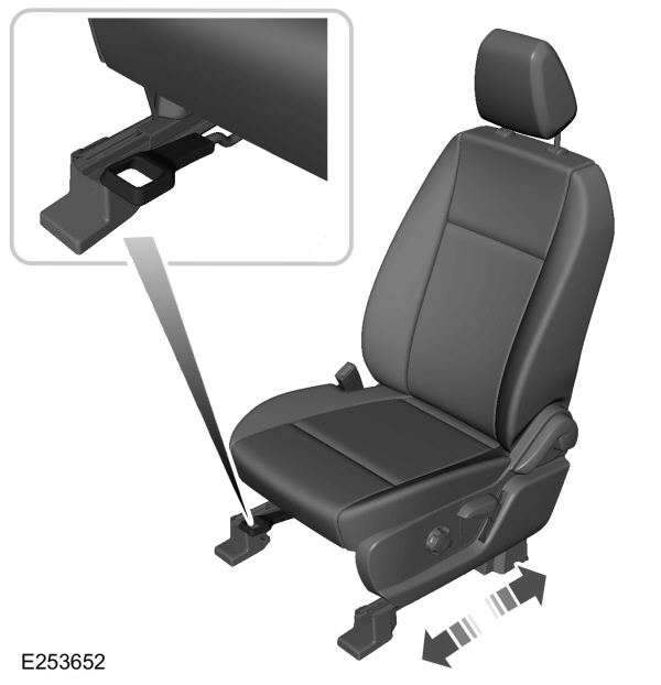 Manual Seat Adjuster - Forward/Backward