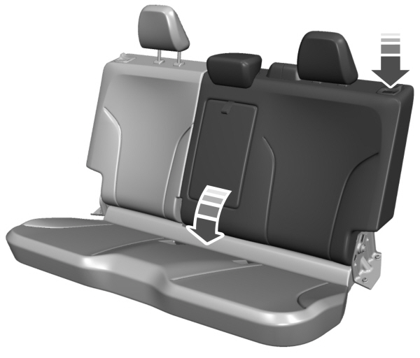 Folding the Seatback