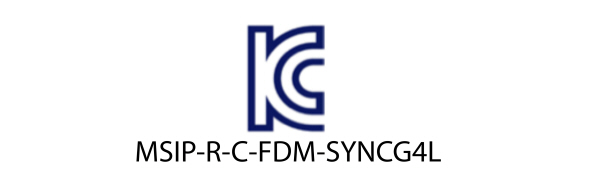 Radio Frequency Certification for South Korea - SYNC 4L