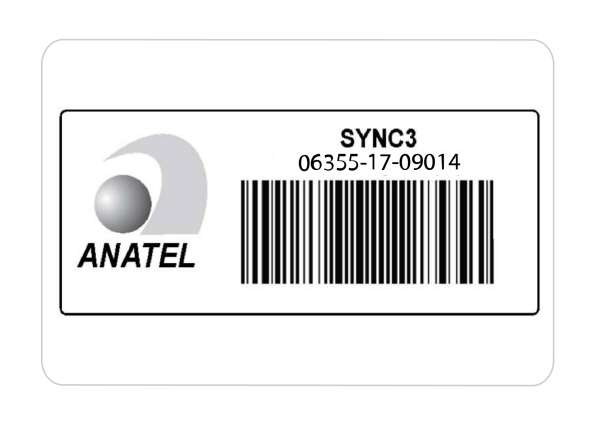 Radio Frequency Certification for Brazil - SYNC 3