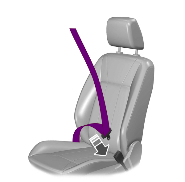 Fastening Front Seat Belts